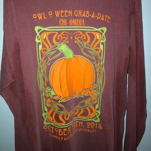 Comfort Colors Tops Chi Omega Long Sleeve Price Negotiable